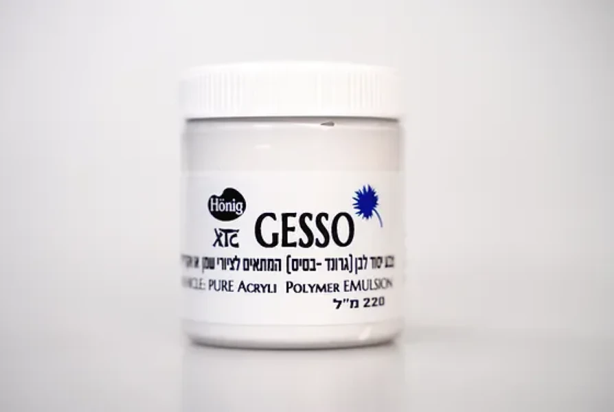 משחת עיצוב ג'אסו לבן 220 מ"ל GESSO