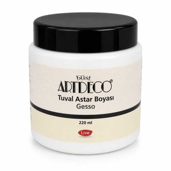 משחת עיצוב ג'אסו לבן 220 מ"ל GESSO