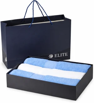 סט מגבות איכותי במארז מתנה