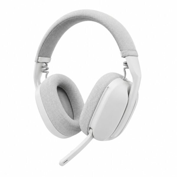 אוזניות אלחוטיות מתקפלות ZONE VIBE 100 בצבע לבן מבית LOGITECH
