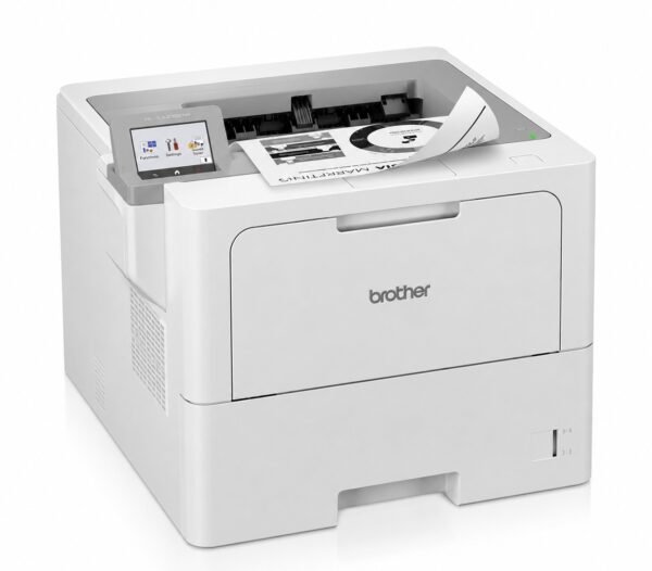 מדפסת לייזר מקצועית שחור־לבן Brother HL-L6410DN
