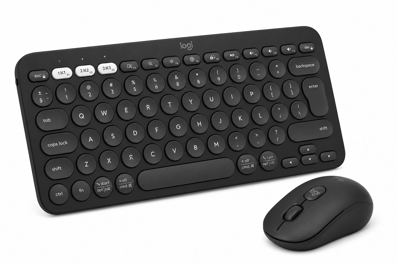 סט מקלדת ועכבר Logitech Pebble 2 Combo K380S + M350S