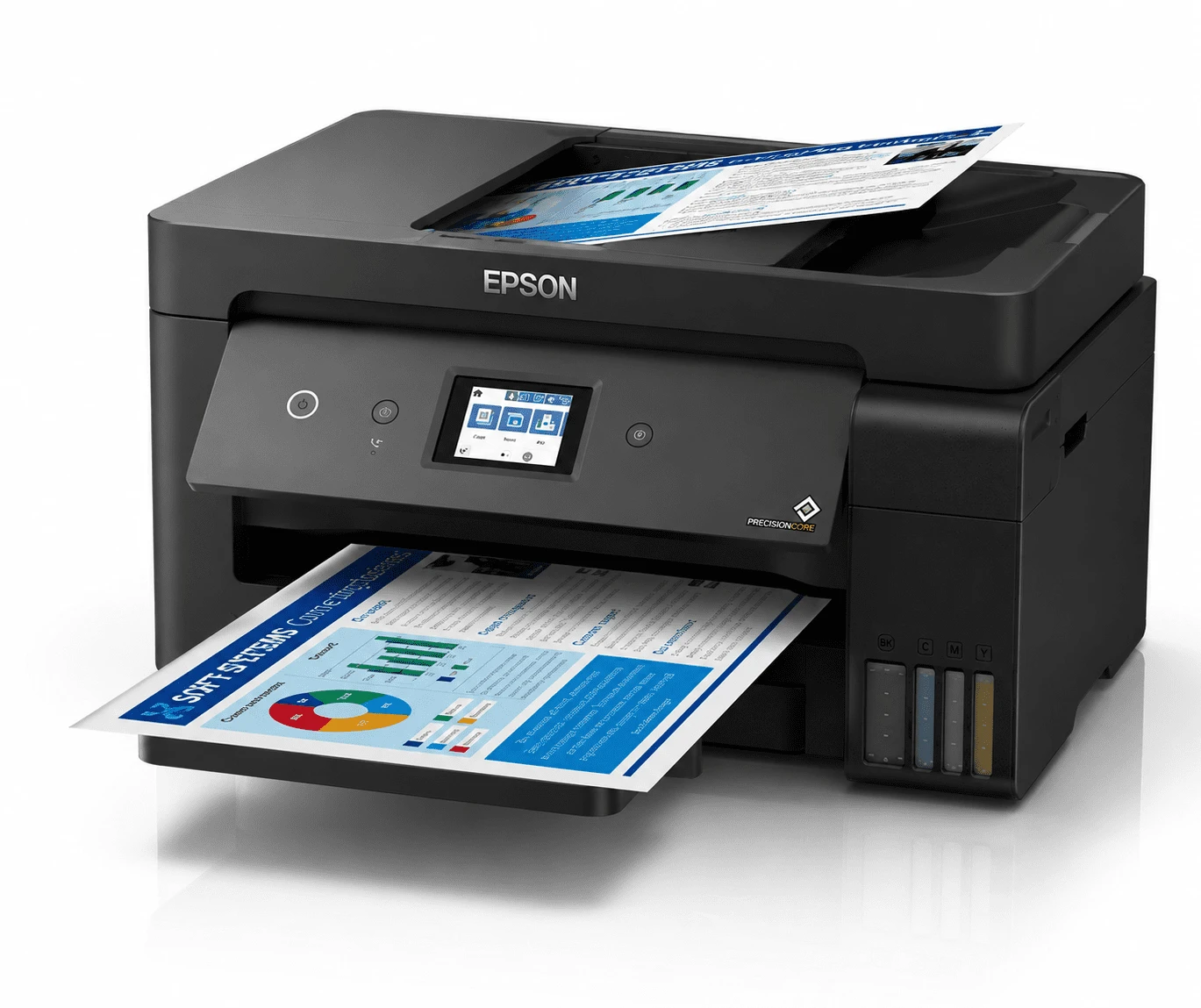 מדפסת הזרקת דיו צבעונית משולבת A3 Epson EcoTank L14150