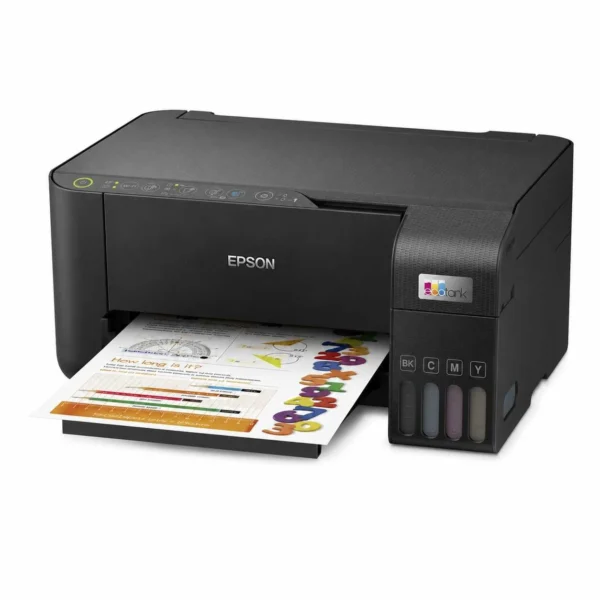 מדפסת הזרקת דיו צבעונית משולבת Epson EcoTank L3550+