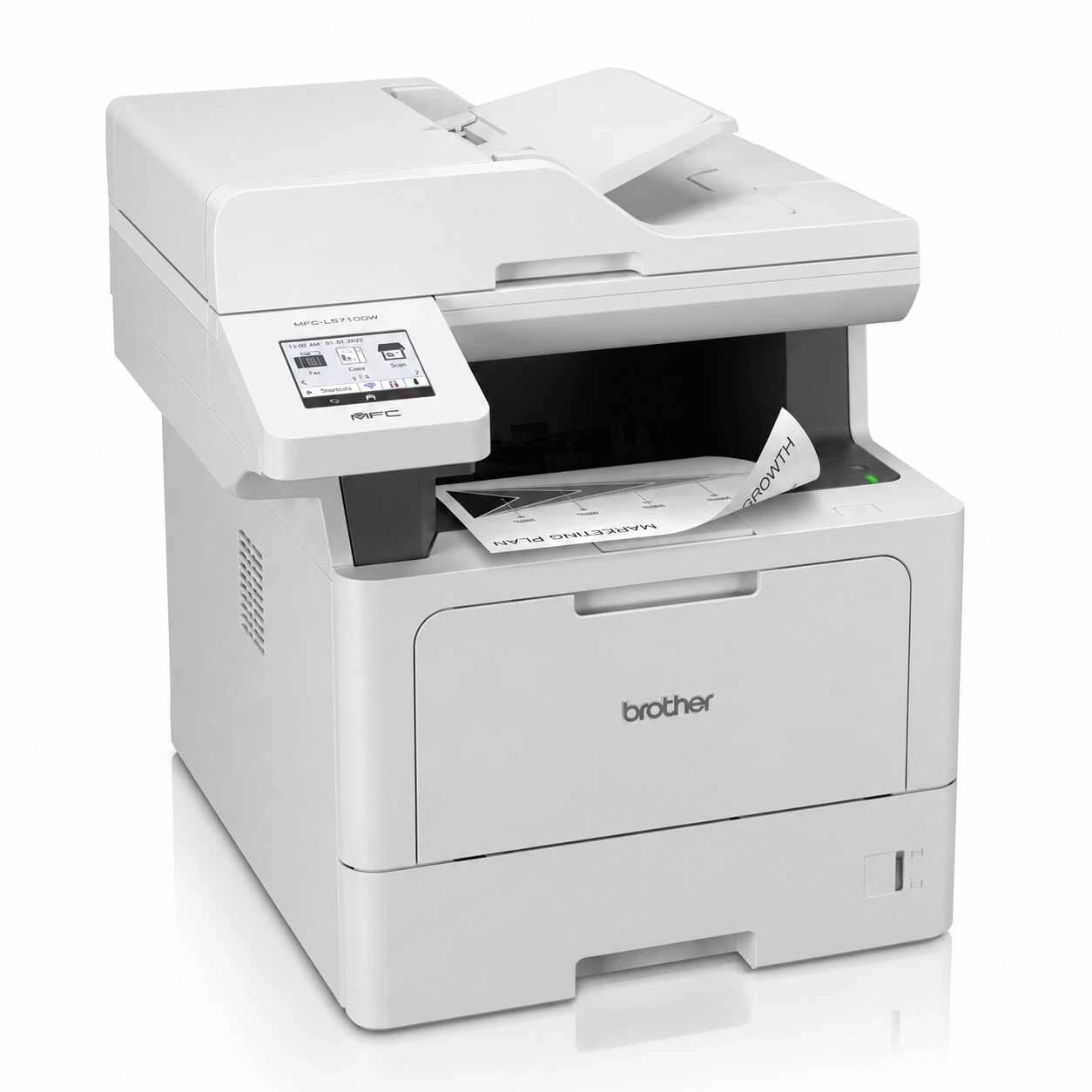 מדפסת לייזר משולבת שחור־לבן Brother MFC-L5710DW