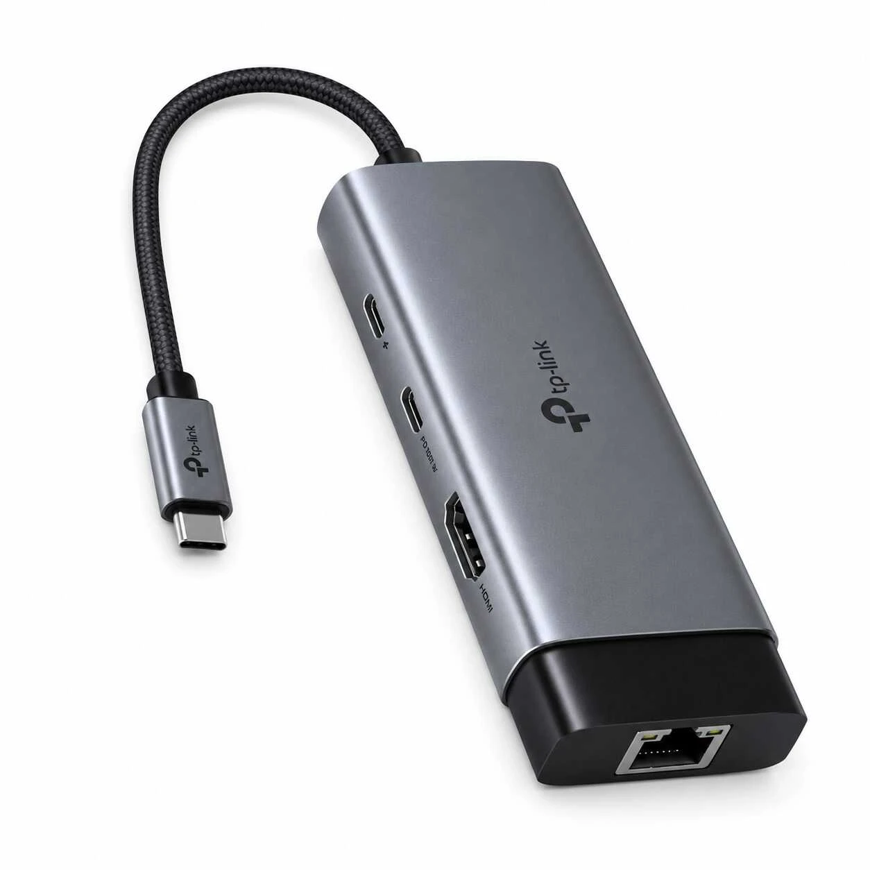מתאם USB-C עם 6 יציאות