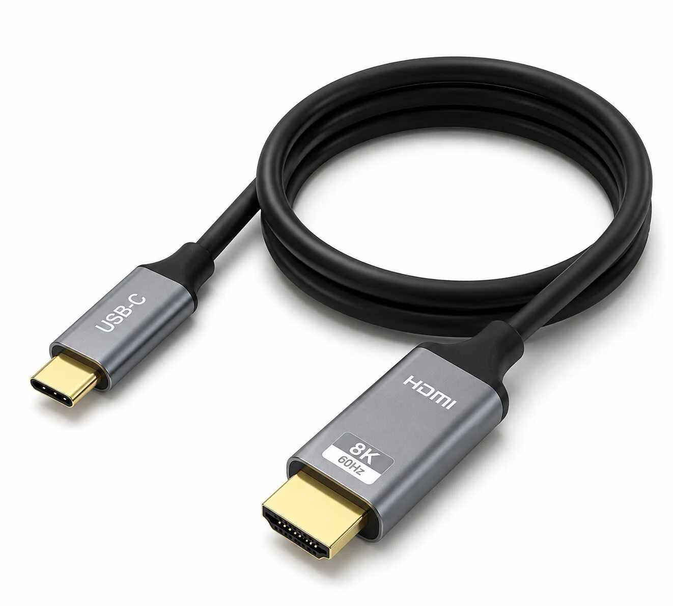 כבל USB-C זכר ל-HDMI זכר