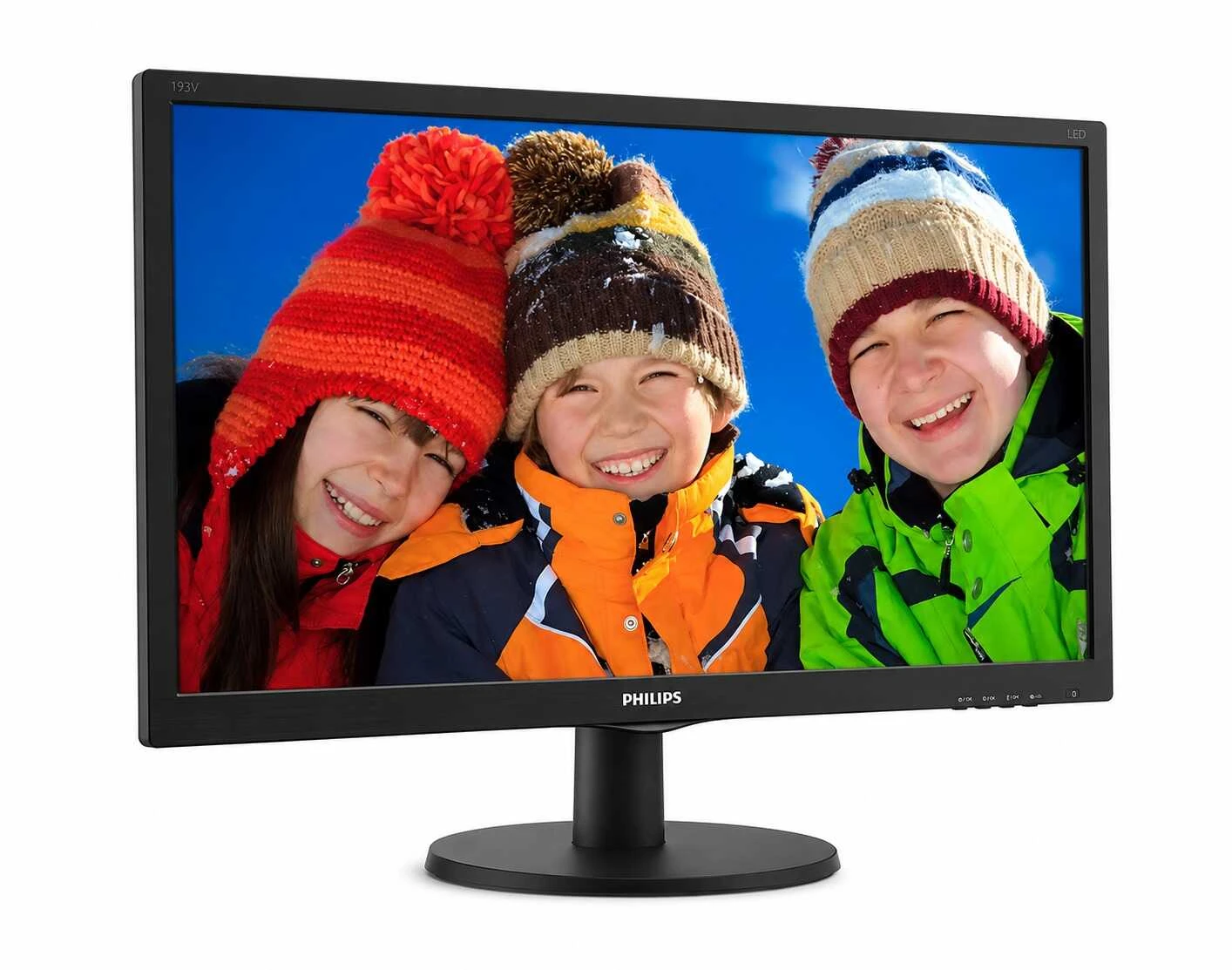 מסך 23.6 אינץ’ 243V5QHABA LED Full HD עם רמקולים מובנים מבית PHILIPS